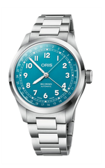 Big Crown Pointer Date with turquoise blue dial