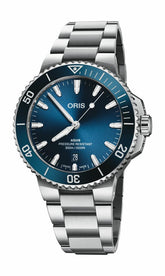Aquis Date 43.5mm - Blue