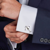 Sterling Silver Spitfire Cufflinks