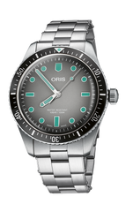 Divers Sixty‑Five with grey dial