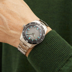 Divers Sixty‑Five with grey dial