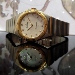 Omega Constellation bi-colour
