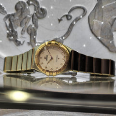 Omega Constellation - Steel and Yellow Gold