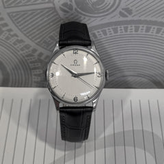 Omega Vintage Midsize on leather strap