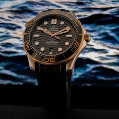 Omega Seamaster 300 Steel & Rose Gold