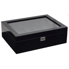 WOLF 'Savoy' 10 Piece Watch Box with Storage
