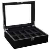 WOLF 'Savoy' 10 Piece Watch Box with Storage