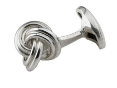 Sterling Silver Knot Cufflinks