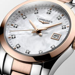Longines Conquest 29.5mm - Mother of Pearl