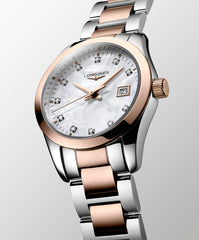 Longines Conquest 29.5mm - Mother of Pearl