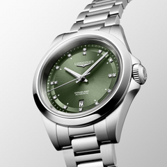 Longines Conquest 30mm - Sunray Green dial
