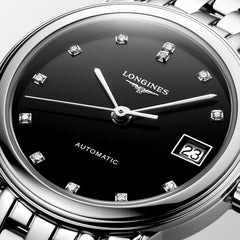 Longines Flagship Classic 26mm - Black Lacquered polished dial