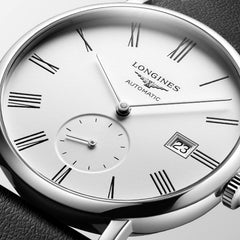Longines Elegant Collection 39mm - White matt dial