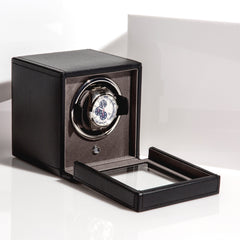 Wolf 'Cub' Single Watch Winder - Black