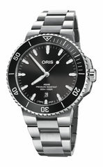 Aquis Date - Black dial