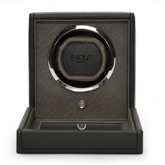 Wolf 'Cub' Single Watch Winder - Black