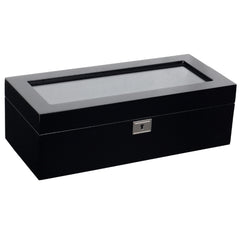WOLF 'Savoy' 5 Piece Watch Box with Storage