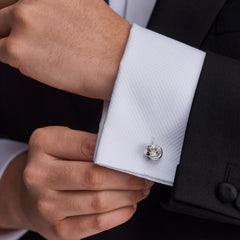 Sterling Silver Knot Cufflinks