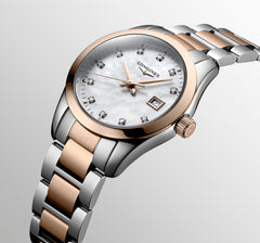 Longines Conquest 29.5mm -  Mother of Pearl