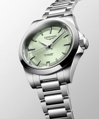 Longines Conquest 34mm - Sunray Green