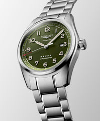 Longines Spirit 42mm - Green matt dial