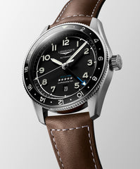 Longines Spirit Zulu Time 42mm - Black matt dial