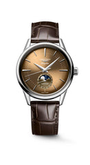 Longines Flagship Heritage Moonphase - Sunray beige