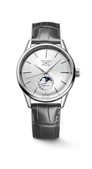 Longines Flagship Heritage Moonphase - Sunray Silver