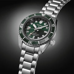 Seiko Prospex 1968 Heritage Diver’s GMT Watch in ‘Marine Green’