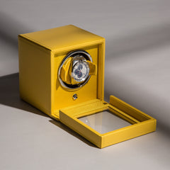 WOLF 'Cub' Double Watch Winder - Yellow