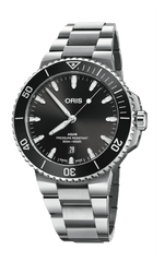 Aquis Date 34.50mm with black dial